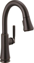 DELTA FAUCET Delta Faucet 9979-RB-DST Coranto Single Handle Pull Down Bar Faucet in Venetian Bronze