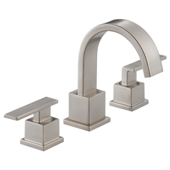 DELTA FAUCET Delta 3553LF-SS Two Handle Widespread Bathroom Faucet