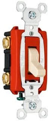 LEGRAND Pass & Seymour CSB20AC2GRY Construction 2pole Switch, 20A 120/277V - Gray