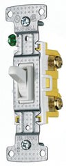HUBBELL Hubbell Wiring Device-Kellems RS115W AC Switch 15A 120V Toggle Switch