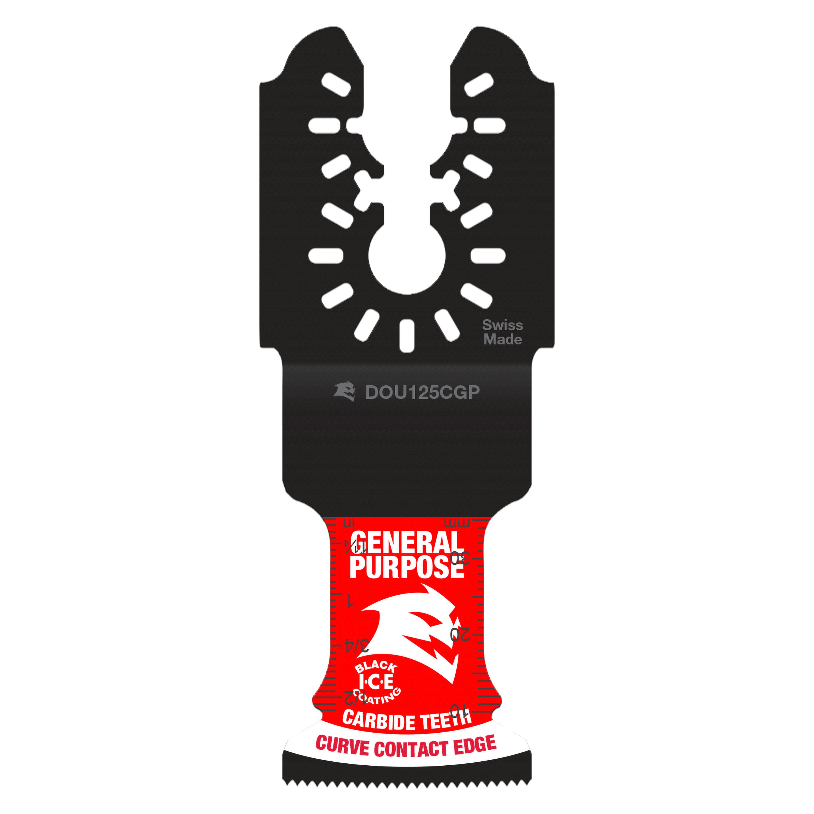 DIABLO FREUD TOOLS/DIABLO TOOLS DOU125CGP3 Universal Fit Oscillating Multi-Tool Blade 1-1/4 x 1-1/2 in. 3-Pack