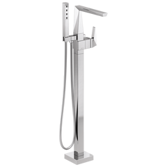 DELTA FAUCET Delta T4743-PR-FL Trillian Single Handle Floor Mount Tub Filler Trim
