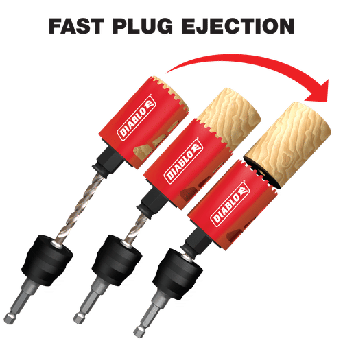 DIABLO Freud DHS3500CF 3-1/2 Inch Hole Cutter