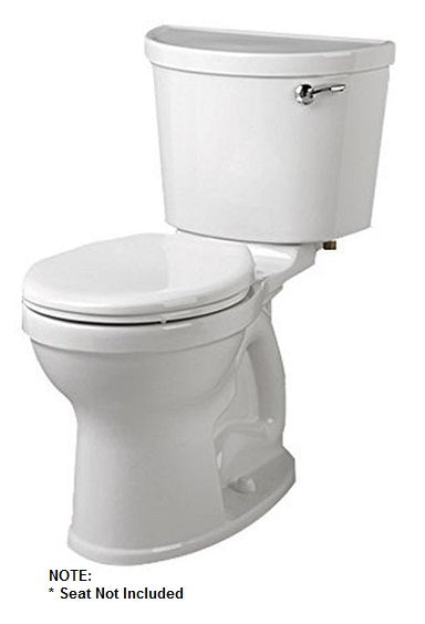 AMERICAN STANDARD GROHE 211CA105.020 Champion PRO 2-pc Toilet No Seat Elongated with Right Side Mounted Trip Lever White