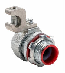 SOUTHWIRE Southwire Company 471SGR Topaz 471SGR Straight 1/2 in Liquidtight Connectors With Grounding Lug - Malleable Iron