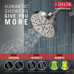 DELTA FAUCET Delta 142749-SS Nicoli: Monitor 14 Series H2Okinetic Shower