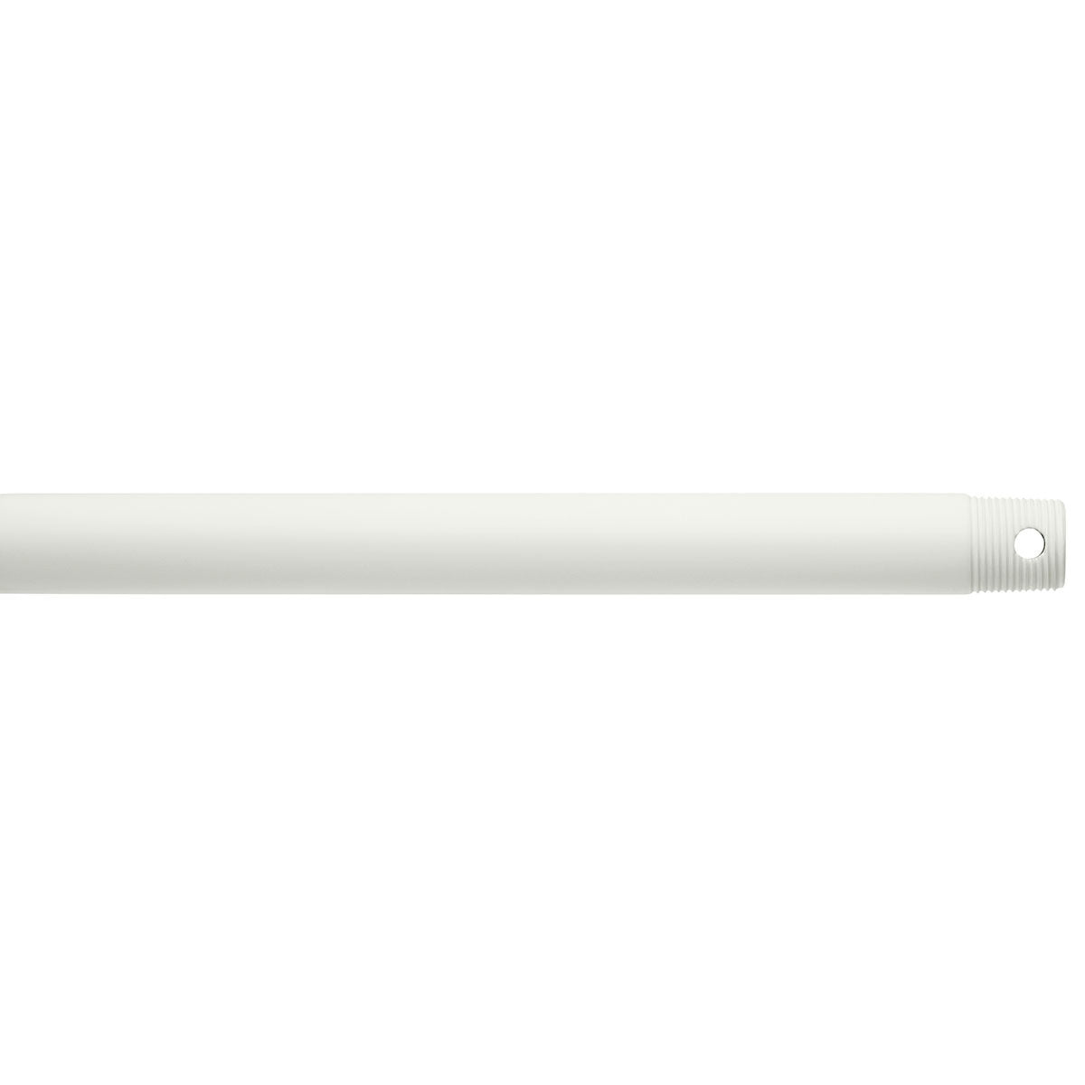 KICHLER Kichler 360003MWH 36in Fan Downrod in Matte White - 1in O.D. x 36in Threaded