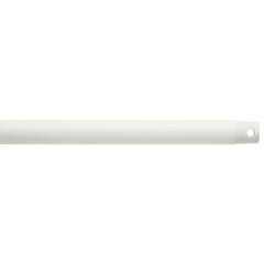 KICHLER Kichler 360003MWH 36in Fan Downrod in Matte White - 1in O.D. x 36in Threaded