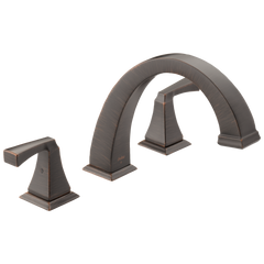 DELTA FAUCET Delta Faucet T2751-RB Dryden Roman Tub Trim 2-Handle Deck Mount Venetian Bronze