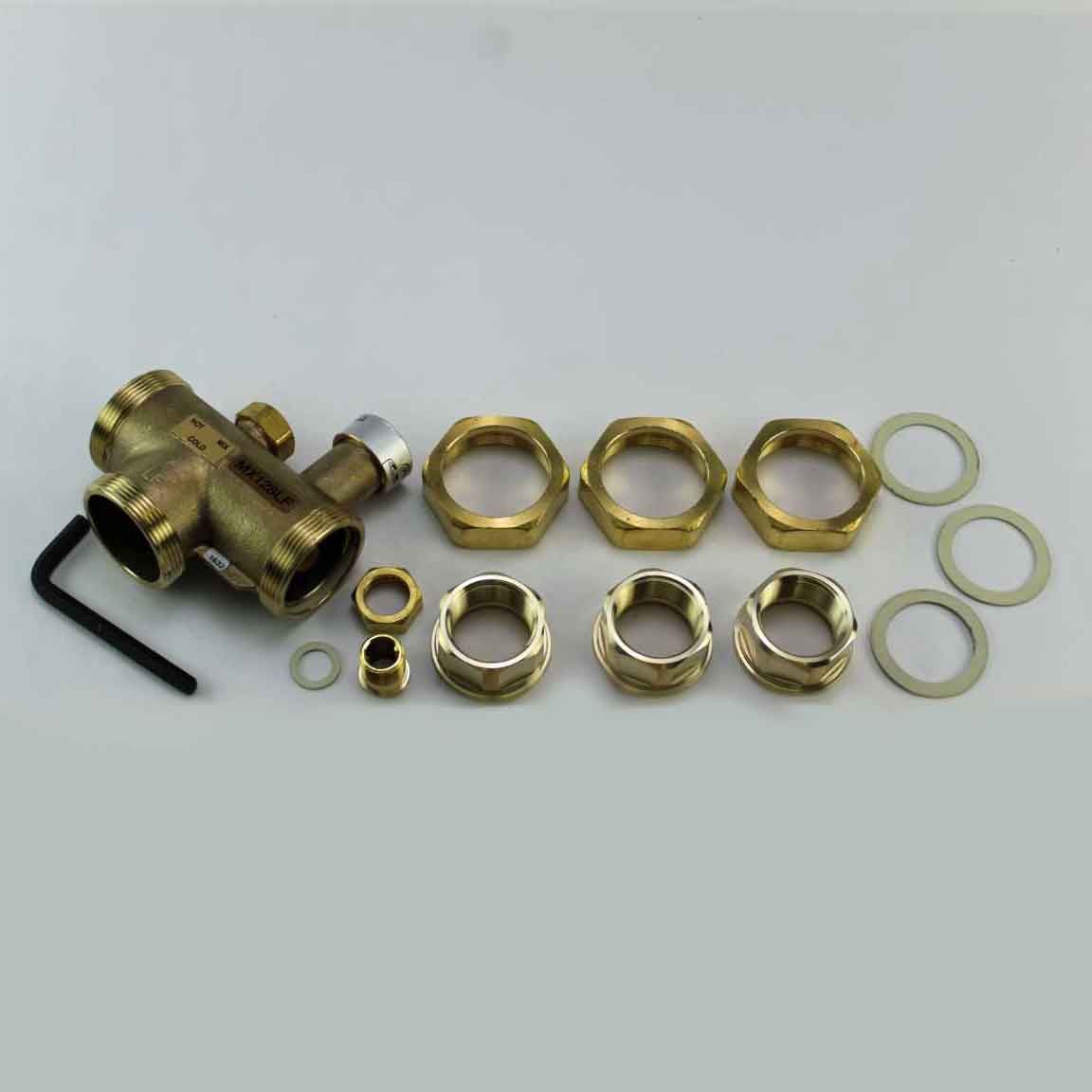 HONEYWELL Honeywell MX128LF 1-1/4 x 1-1/4 FPT Thermostatic Mixing Valve
