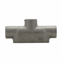 EATON Crouse-Hinds TB67 2 TB-Style Conduit Body, Form-7, Iron Alloy