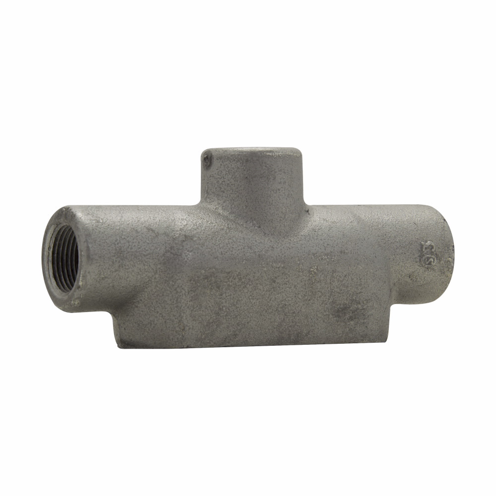 EATON Crouse-Hinds TB67 2 TB-Style Conduit Body, Form-7, Iron Alloy