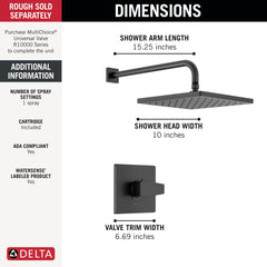 DELTA FAUCET Delta Faucet T14268-PP Monitor 14 series shower trim