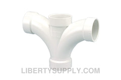 NIBCO FITTINGS 4835 PVC DWV Double Fixture Tee