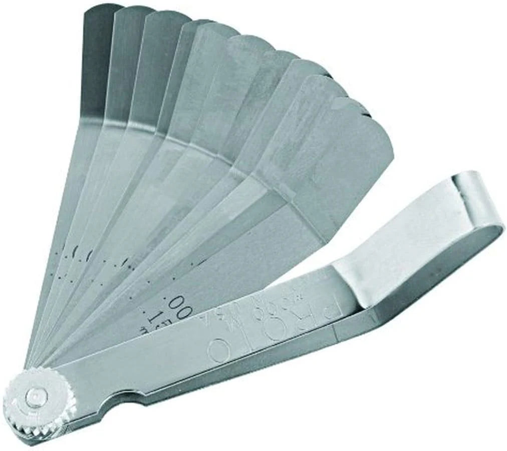 PROTO Proto J000M 11 Blade Bent Feeler Gauge Set Multi