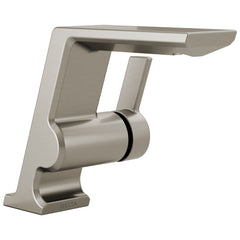 DELTA FAUCET Delta 599-SS-PR-LPU-DST Lavatory Faucet Pivotal 4 Inch Spread 1 Lever ADA WaterSense Lumicoat Stainless