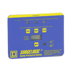 SCHNEIDER ELECTRIC Square D TVS3DSPHC Horizontal Surge Suppressor Diagnostic Display Panel