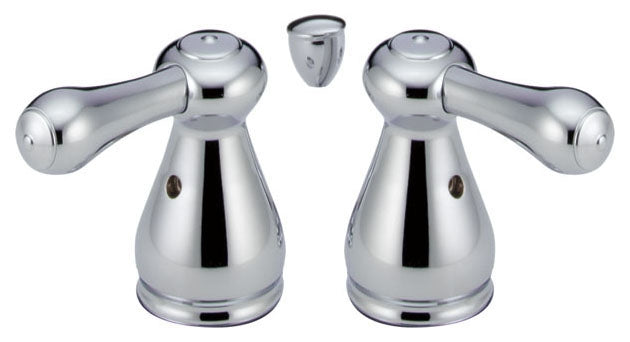 DELTA FAUCET Delta Faucet H278 Leland Metal Lever Handle Set - Chrome - 2 Pack