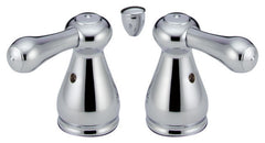 DELTA FAUCET Delta Faucet H278 Leland Metal Lever Handle Set - Chrome - 2 Pack