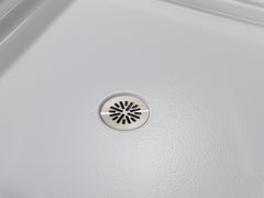 DELTA FAUCET Delta DT051411-SS Prefab Round Shower Drain 4 Inch