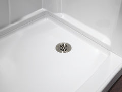 DELTA FAUCET Delta DT051411-SS Prefab Round Shower Drain 4 Inch