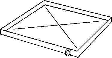 UNICO Unico UPC-24C Pan for Unico 3642 and 4860 Secondary Drain
