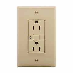 EATON Eaton SGF15V Arrow Hart Wiring GFCI Duplex Receptacle 15 Amp 125 VAC NEMA 5-15R