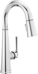 DELTA FAUCET Delta Faucet 9982-PR-DST Emmeline Single Handle Pull Down Bar Faucet