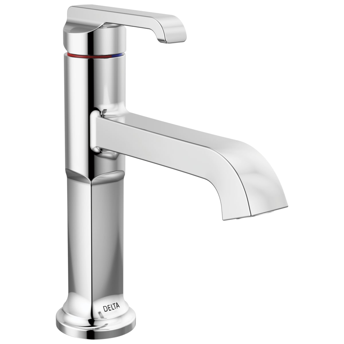 DELTA FAUCET Delta 589-PR-DST Tetra Lavatory Faucet 1 Lever ADA WaterSense 1.2 Gallons per Minute