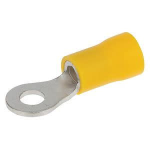 NSI INDUSTRIES NSI Industries R12-8V-S Vinyl-Insulated Ring Terminal 12 to 10 AWG Yellow