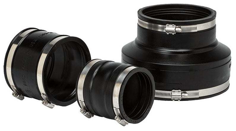 MISSION RUBBER Mission Rubber MR56-22 2 in. Cast Iron and Plastic Flexible Coupling