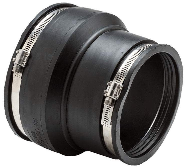 MISSION RUBBER Mission Rubber MR56-22 2 in. Cast Iron and Plastic Flexible Coupling