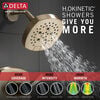 DELTA FAUCET Delta Faucet 52663-cz-pr H2okinetic 5-setting Shower Head Lumicoat Champagne Bronze
