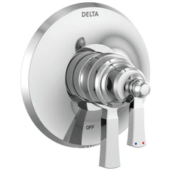 DELTA FAUCET Delta Faucet T17056 Dorval Two Handle Pressure Balancing Valve Trim in Chrome