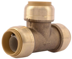 JOHN GUEST SharkBite U370LF Tee Push-Fit x Push-Fit x Push-Fit 3/4 Inch Lead-Free Brass