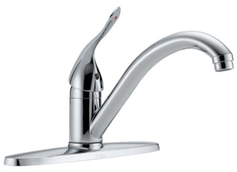 DELTA FAUCET Delta Faucet 100LFHDF Kitchen Faucet 1-Handle 8 Inch Centers 100LF-HDF