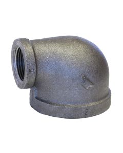 ASC ENGINEERED SOLUTIONS Winston Basics 310009808 1-1/2X1 BLK STL 150# 90 ELL DOM