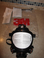 3M 3M 7800S-M Full Facepiece Reusable Respirator Medium Silicone