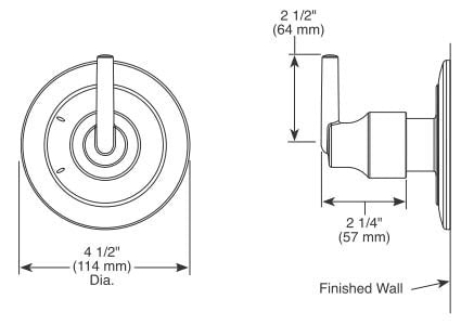 DELTA FAUCET Delta Faucet T11859-SS Trinsic 3-Setting 2-Port Diverter Trim Stainless