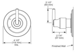 DELTA FAUCET Delta Faucet T11859-SS Trinsic 3-Setting 2-Port Diverter Trim Stainless