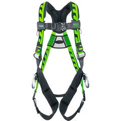 HONEYWELL Honeywell ACA-QC2/3XLGN Miller AirCore Stretchable Harness with Back D-Ring, Quick Connect, 2XL/3XL