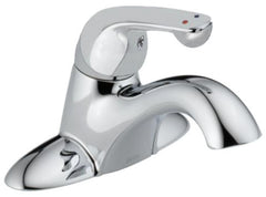 DELTA FAUCET Delta Faucet 501LF-HGMHDF Classic Single Handle Centerset Bathroom Sink Faucet in Chrome
