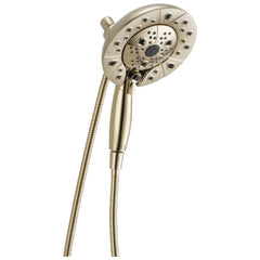 DELTA FAUCET Delta 58480-PN-PR-PK Universal Showering Components H2Okinetic In2ition 5-Setting Two-In-One Shower