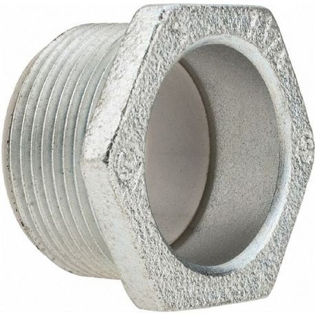EATON Crouse-Hinds 55 Non-Insulated Threaded NPSM Conduit Bushed Nipple 2 In