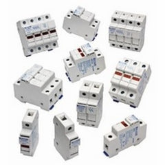 MERSEN Mersen USM1 1-pole UltraSafe modular fuse holder for midget fuses, 30 Amps, 600V