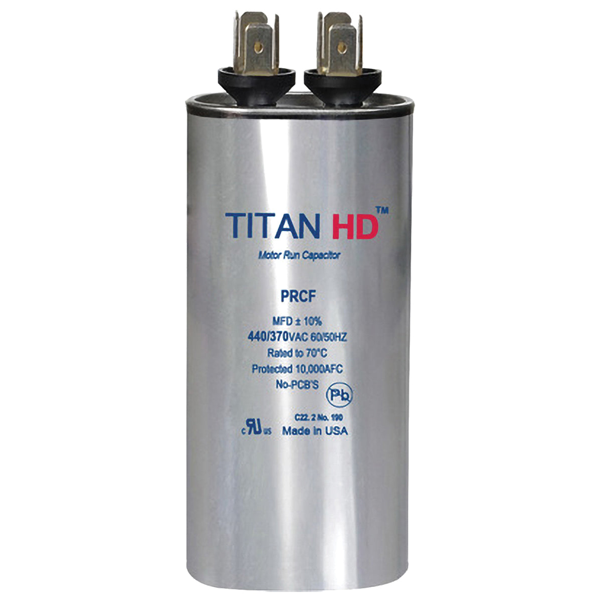 PACKARD Packard PRCF15A Motor Single Run Capacitor 15 uF 440 VAC