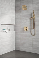 DELTA FAUCET Delta Faucet T27867-CZ Ara Two Handle Pressure Balancing Valve Trim in Brilliance Champagne Bronze