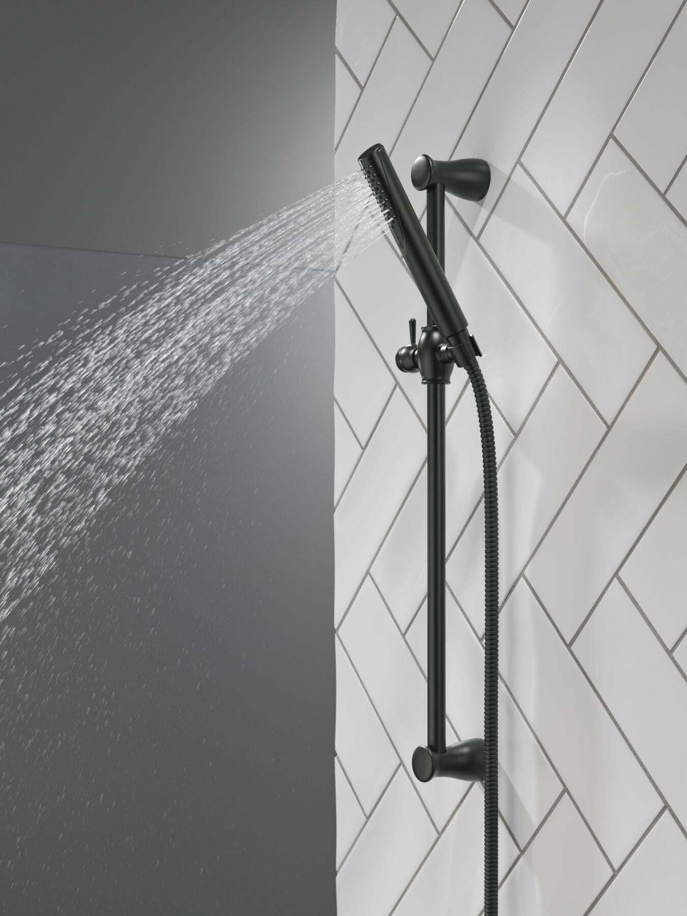 DELTA FAUCET DELTA FAUCET 57085-BL Compel Slide Bar Hand Shower