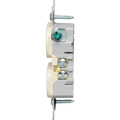 LEGRAND Pass & Seymour 3232SI TradeMaster Self-Grounding Duplex Receptacle 15A 125VAC