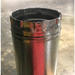 HART & COOLEY HART & COOLEY 4E5 Type B Gas Vent Pipe 4 in x 5 ft
